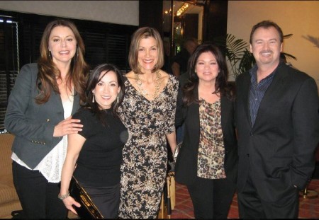 Clive Pearse with his friends