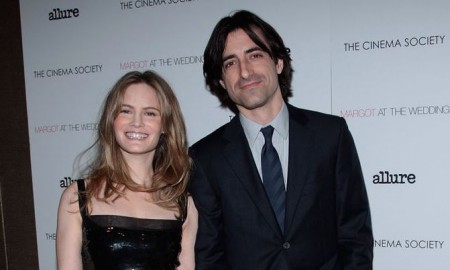 Jennifer Jason Leigh and her ex-husband, Noah Baumbach