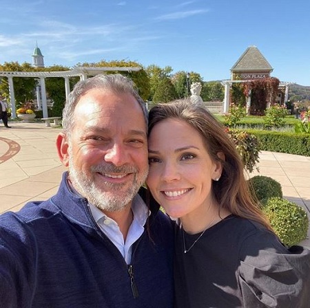 David Yount with his wife, Erica Hill spending time together
