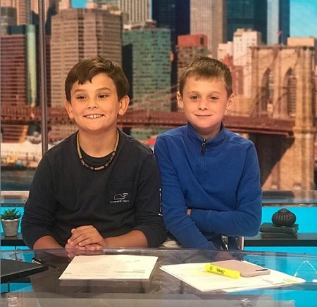 David Yount's two son, Sawyer and Robert