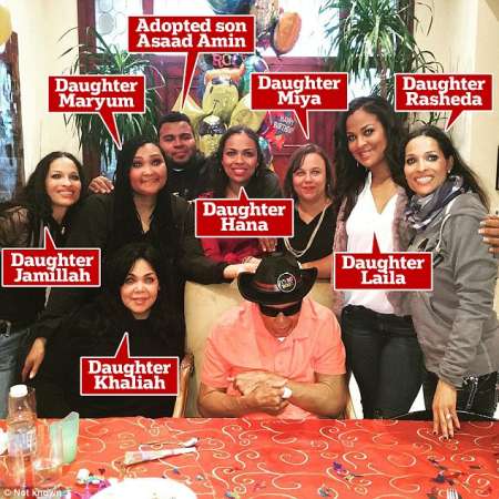 Photo of Maryum Ali's family