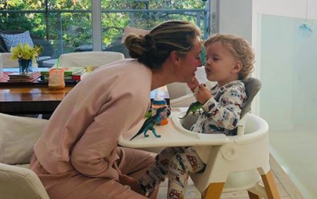 Cat and her second son James