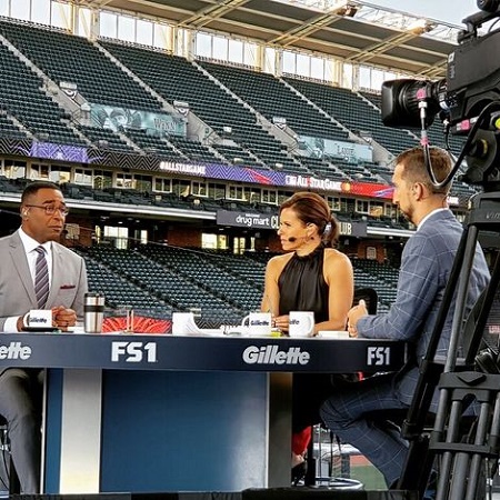 Jenna Wolfe at FS1 alongside Chris Carter and Nick Wright