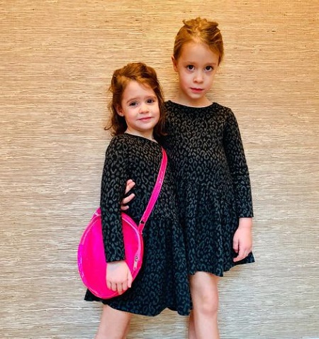 Jenna Wolfe's babies, Harper Estelle Wolfeld-Gosk and Quinn Lily Wolfeld-Gosk