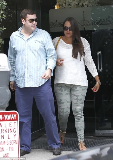 Sydney Brooke Simpson with her boyfriend Robert Blackmon