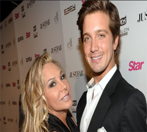 Adrienne Maloof with his rumor boyfriend 