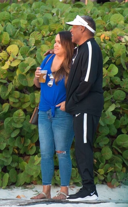 Sydney Brooke Simpson with her father