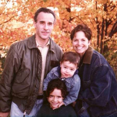 Prominent journalist, Katie Couric, and her former husband, John Monahan, with their two lovely daughters.