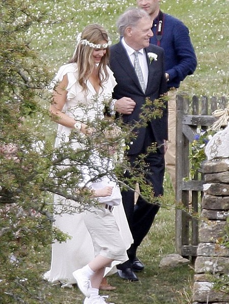 Walden on her big day.