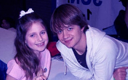 Noah Earles with her father, Jones Earles