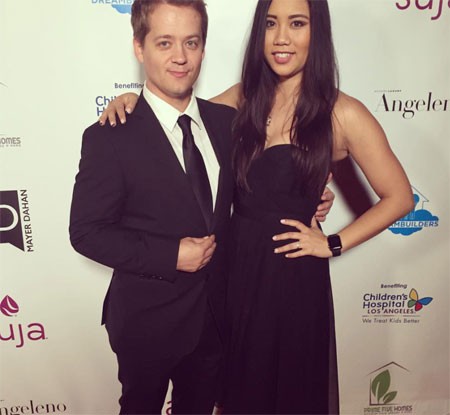 Jason Earles and his wife Katie Drysen