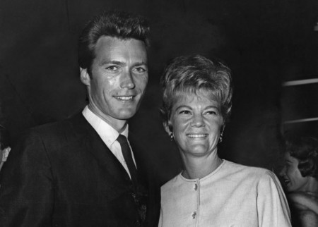 Maggie Johnson with her husband, Clint Eastwood