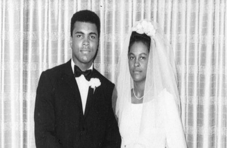 Khalilah Ali along with his ex-spouse, late Muhammad Ali