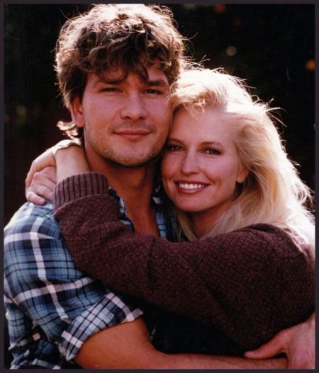 Lisa Niemi and her late husband, Patrick Swayze