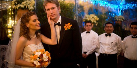 Boorstin and Samuelson's wedding photo