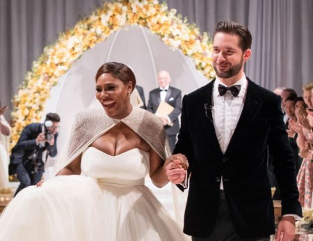 Alexis Ohnian and Serena Williams wedding