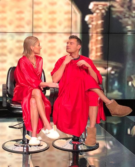 Kelly Ripa in the show, Live with Kelly and Ryan