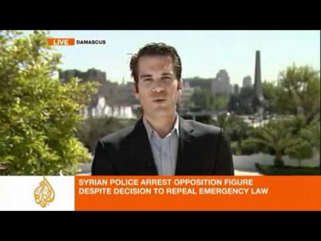 Cal Perry reporting from Damascus for Al Jazeera