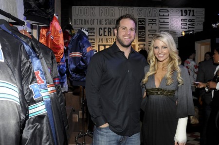 Jon Dorenbos and Julie Dorenbos at a clothing store