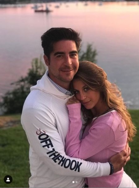 Jesse Watters and Emma Di Giovine enjoying their romantic time at Permaquid, Maine