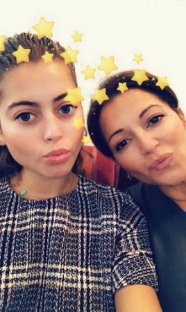 Suzette Charles and her daughter, Hannah having fun.