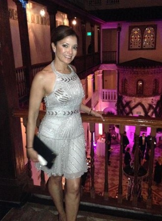 Image: Suzette Charles during a party. Source: @SuzetteVCharles