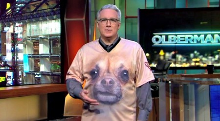Keith Olbermann received a Genesis award in 2015 for raising voice for animal protection.