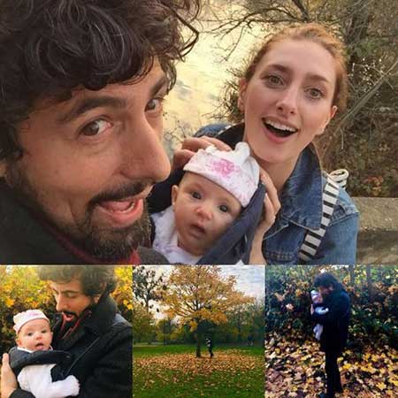 Jessica with her family.