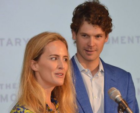 Olivia Sterns and her husband, Tom Walton