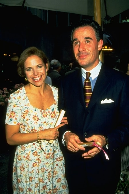 Katie Couric with her late husband Jay Monahan