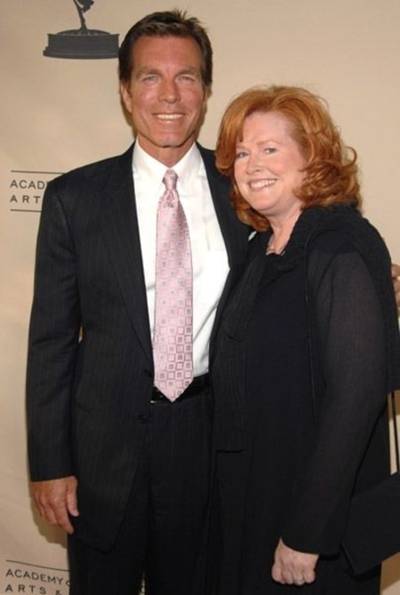 Peter Bergman and Mariellen Bergman at an award ceremony