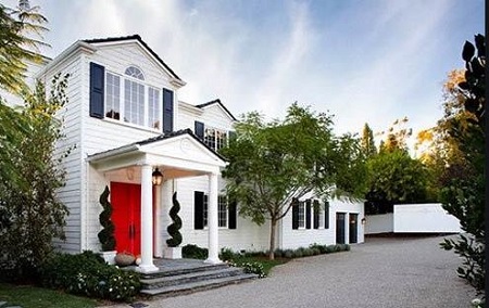 Conan's palatial Brentwood home.