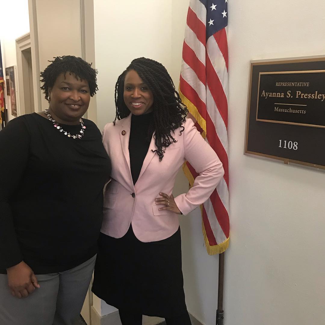 Stacey and Aynna posing for a picture