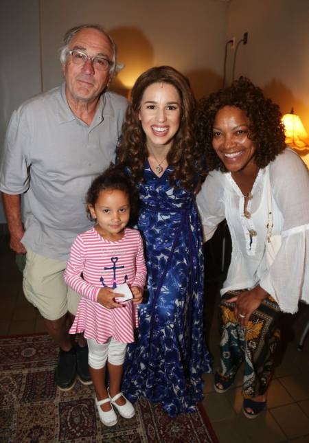Robert De Niro with his daughter Drena and his estranged wife, Grace Hightower