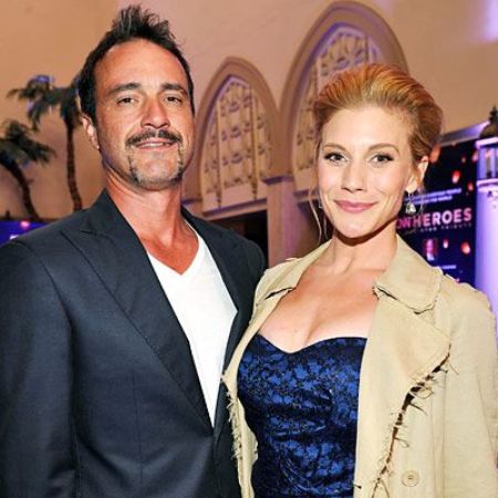 Scott Niemeyer and his ex-fiancee, Katee Sackhoff