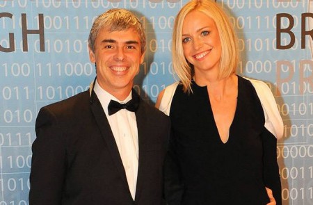 Lucinda Southworth and Larry Page married on December 9, 2007, on Necker Island