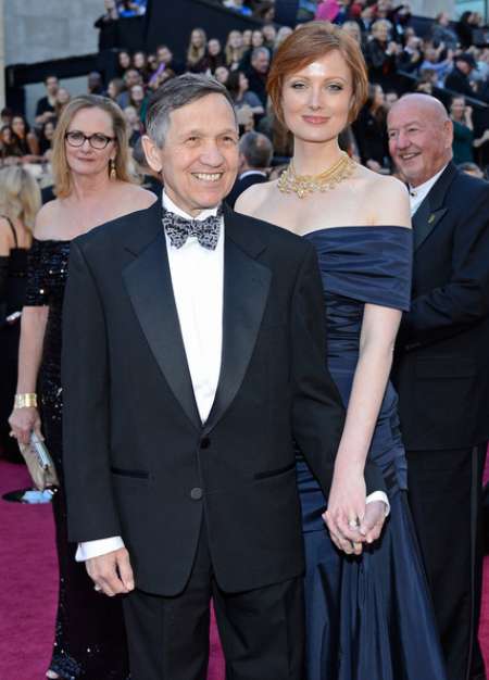 Dennis Kucinich with his wife, Elizabeth Harper