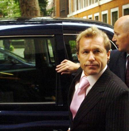 Chris Quinten arrived at the Horseferry Road Magistrates' Court