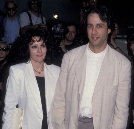 Amy Heckerling and Bronson Pinchot at Mann Chinese Theatre