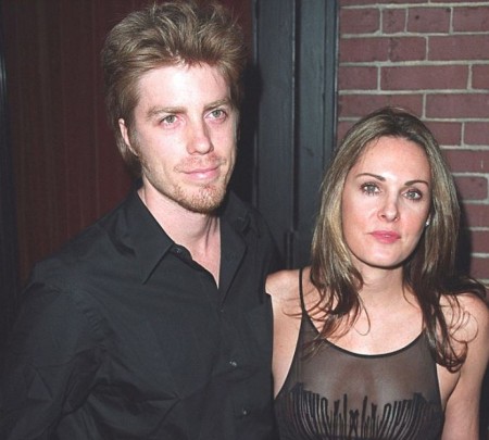 Kyle Eastwood with his wife, Laura Gomez
