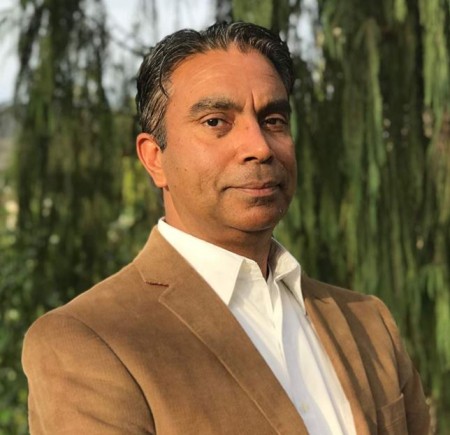 Photo of Amelia Warren Tyagi's husband, Sushil Tyagi