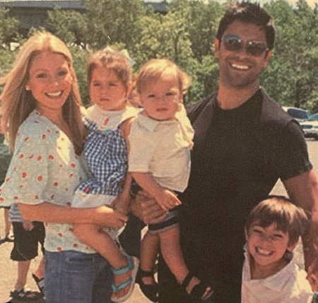 The old photos of Kelly and Mark's