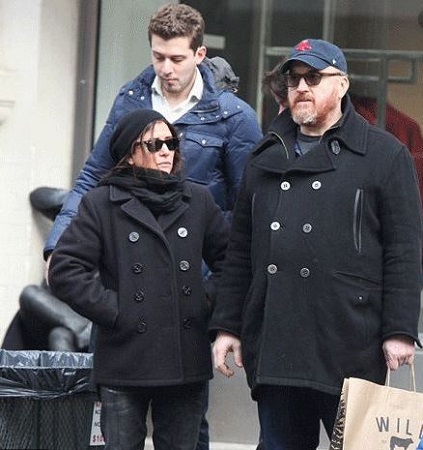 Alix and her ex-spouse