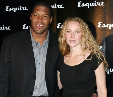 Michael Strahan with his second wife Jean Muggli