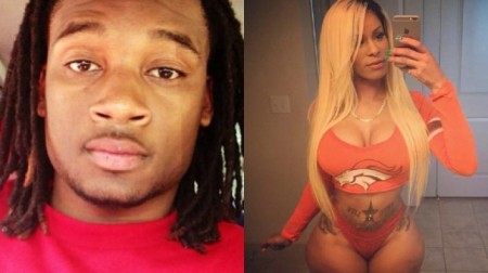 Bradley Roby and on his right side, Sade Bagnerise