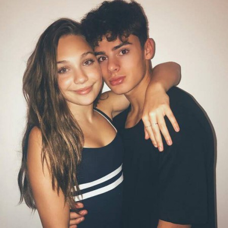 Maddie Ziegler with her former boyfriend Jack Kelly