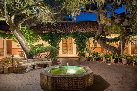 Inside view of Clint Eastwood's $9.75 M Pebble house.