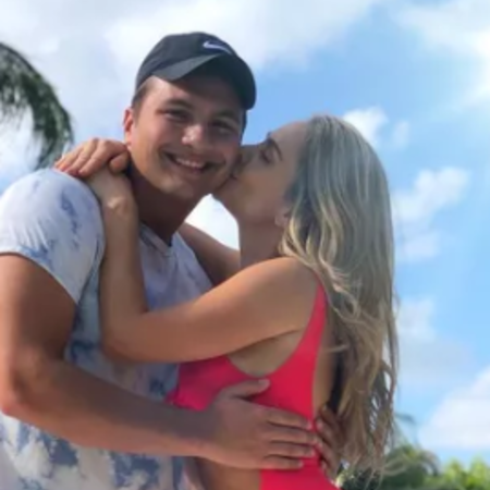 Ximena kissing her son, Samuel