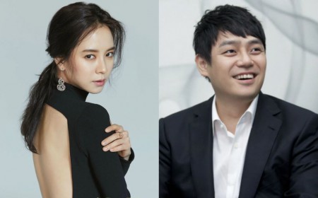 Song Ji-hyo and her ex-boyfriend, Baek Chang Ju