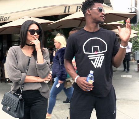 Jimmy Butler and Shay Mitchell goes for a lunch